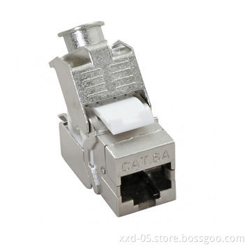 High Performance 10GB FTP RJ45 8p8c Zinc Alloy Cat 6a Keystone JackNew